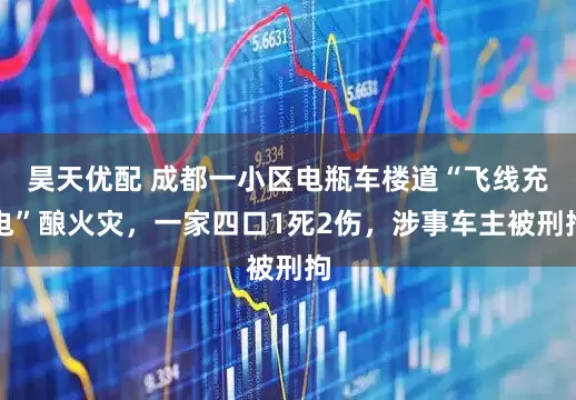 昊天优配 成都一小区电瓶车楼道“飞线充电”酿火灾，一家四口1死2伤，涉事车主被刑拘